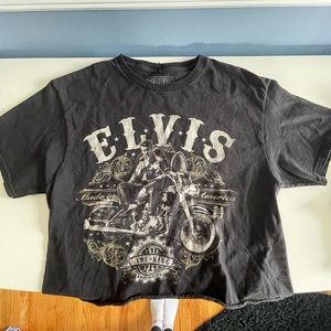ELVIS cropped T-shirt